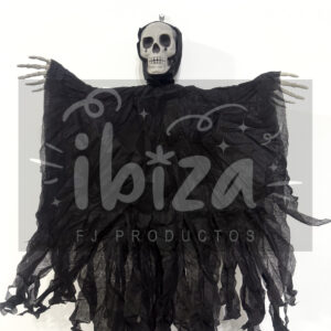 Muñeco Colgante - Calavera Con Capucha