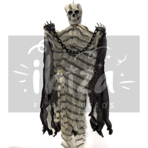 Alternative view of Muñeco Colgante - Preso Calavera Con Cadena
