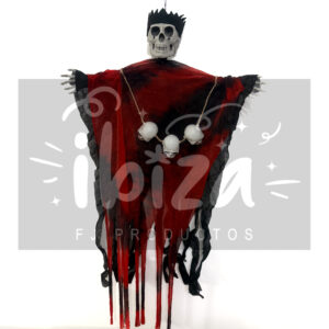 Muñeco Colgante - Calavera Corona con Cabezas Colgantes