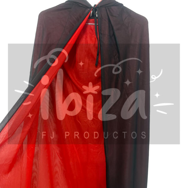 Capa Reversible Con Capucha